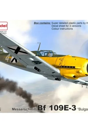 Messerschmitt Bf-109E-3 'In Bulgaarse dienst' Schaalmodel Koopje