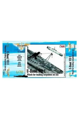 Type VIIc U-Boat lier voor het laden van torpedo's op zee Accessoire Speciale Aanbieding