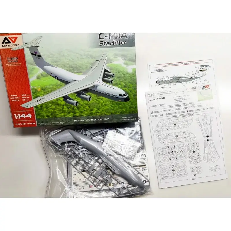 Beperkte Voorraad Lockheed C-141A Starlifter Militaire strategische airlifter Schaalmodel