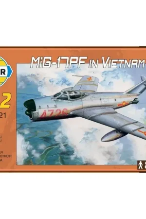 Op = Op Mikoyan MiG-17PF 'In Vietnam War' Vietnamese Peoples Airforce x 2 Schaalmodel