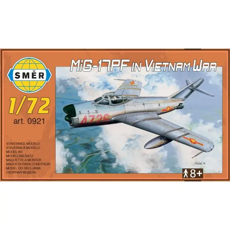 Op = Op Mikoyan MiG-17PF 'In Vietnam War' Vietnamese Peoples Airforce x 2 Schaalmodel