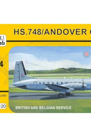 Hawker-Siddeley HS.748 Andover Militair 'Europa' (RAF, RAE, Belgian AF) Schaalmodel Populair