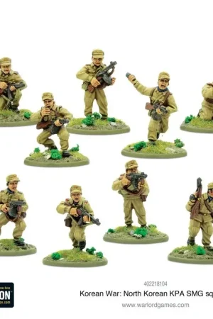 Noord-Koreaanse KPA SMG Squad Figuur spellet Koopje