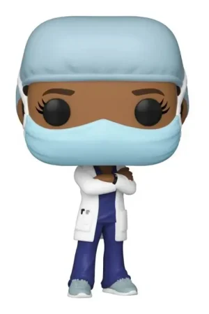 Direct Beschikbaar Front Line Worker POP! Heroes Vinyl beeldje Vrouw 2 9 cm Pop figur