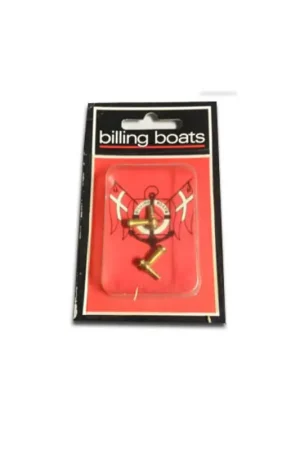 Dagaanbieding Messing dummy waterkanon 10x10mm (2 stuks)