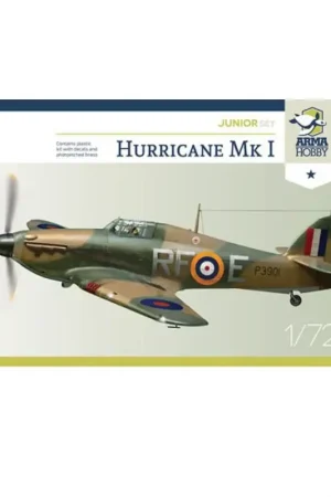 Aanbieding Hawker Hurricane Mk I Junior Set Schaalmodel