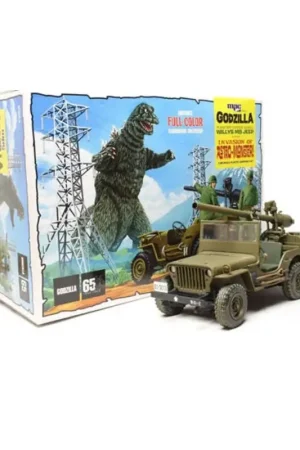 Godzilla Army JEEP Schaalmodel Lage Prijs