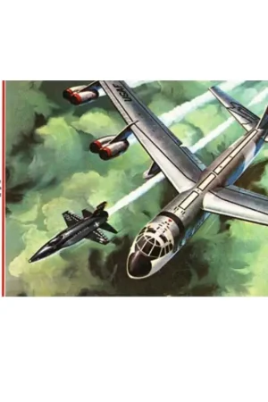 Tijdelijk Beschikbaar B-52 en X-15 met draaibare steun 1/175 Schaalmodel