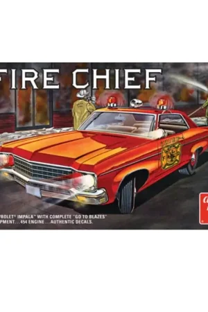 1970 Chevy Impala Fire Chef Schaalmodel Merkproduct
