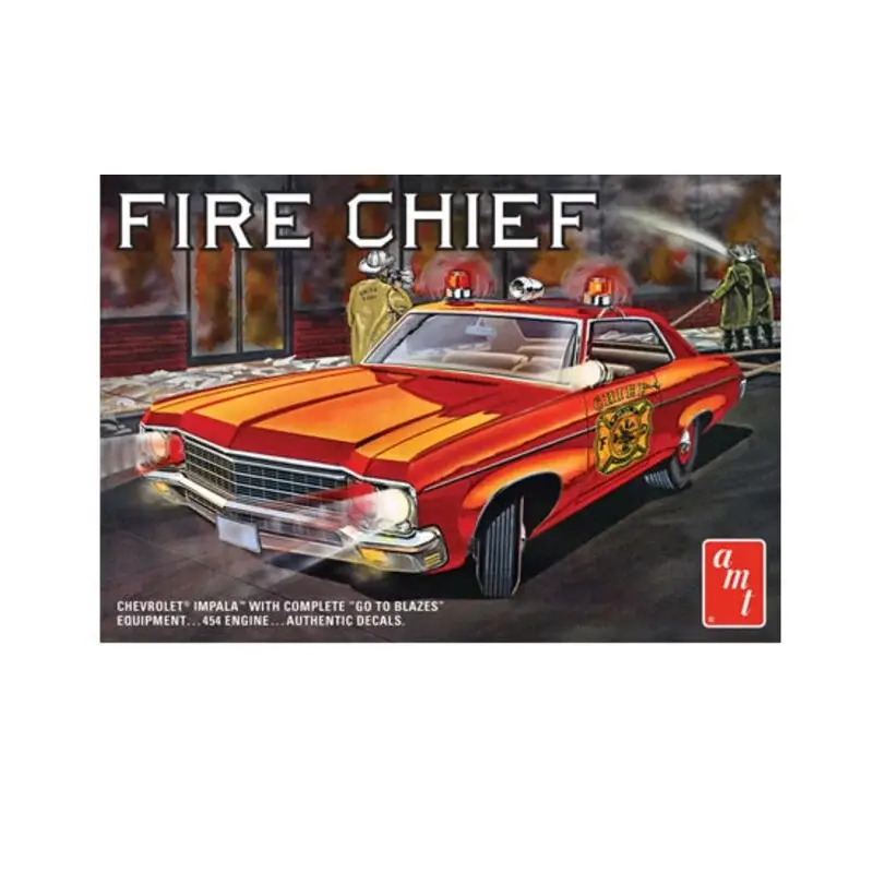 1970 Chevy Impala Fire Chef Schaalmodel Merkproduct