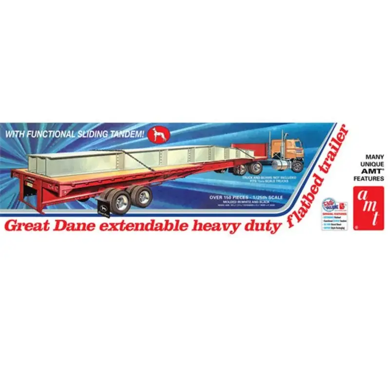 Must-Have Great Dane uitschuifbaar plat bed Bouwmodell