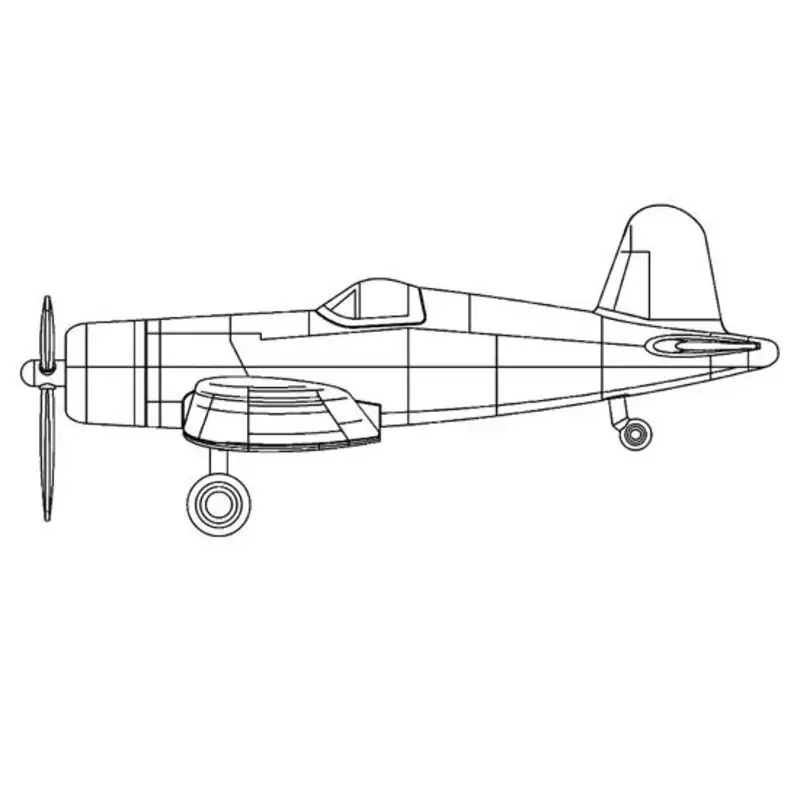 Actieprijs F4U-4 CORSAIR (voorgelakt) 0 Schaalmodel