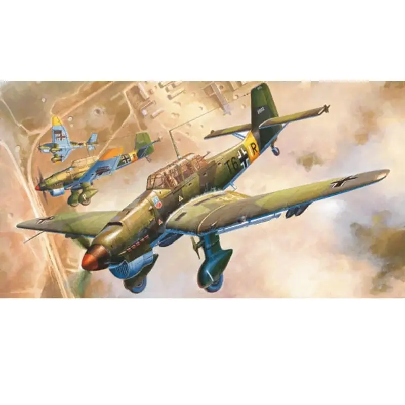 Rechtstreeks Van De Fabrikant Junkers Ju-87B-2 Stuka Schaalmodel