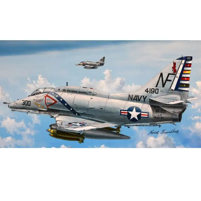 Op = Op A-4F Sky Hawk Schaalmodel