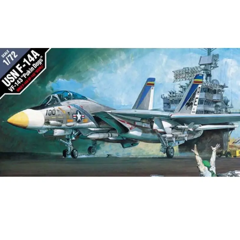 USN F-14A "Pukin VF-143 Dogs" Schaalmodel Flitsaanbieding