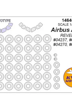 ?irbus 380 + ?irbus 380 (prototypemasker) + wielmaskers (ontworpen voor gebruik met REVELL-kits RV04237, RV04218, RV04270, RV039 Speciale Aanbieding