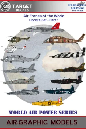Sticker Air Forces of the World Update Set Part 1Boeing F / A-18A HUG Hornet, A21-35, 75 Squadron RAAF Tindal 2015 (Red tailed s Beperkt Aanbod