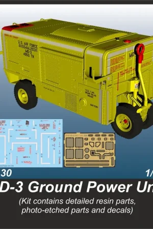 Premium MD-3 Ground Power Unit De MD-3 Ground Power Unit is ontworpen om motoren van dergelijke USAF-vliegtuigen op te starten, zoals de