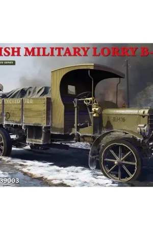 British military lorry b-type zeer gedetailleerd model nauwkeurig motoronderdelen inbegrepen foto-geettde onderdelen inbegrepen Bestel Nu