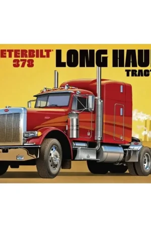 Premium Peterbilt 378 Long Hauler Semi Tractor Bouwmodell