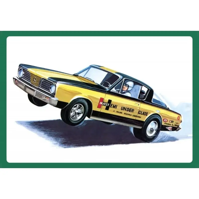1966 Plymouth Barracuda - Hemi Under Glass Schaalmodel Uitverkoop