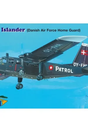 Betrouwbaar Britten-Norman BN-2B Islander (Danish Air Force Home Guard) Schaalmodel