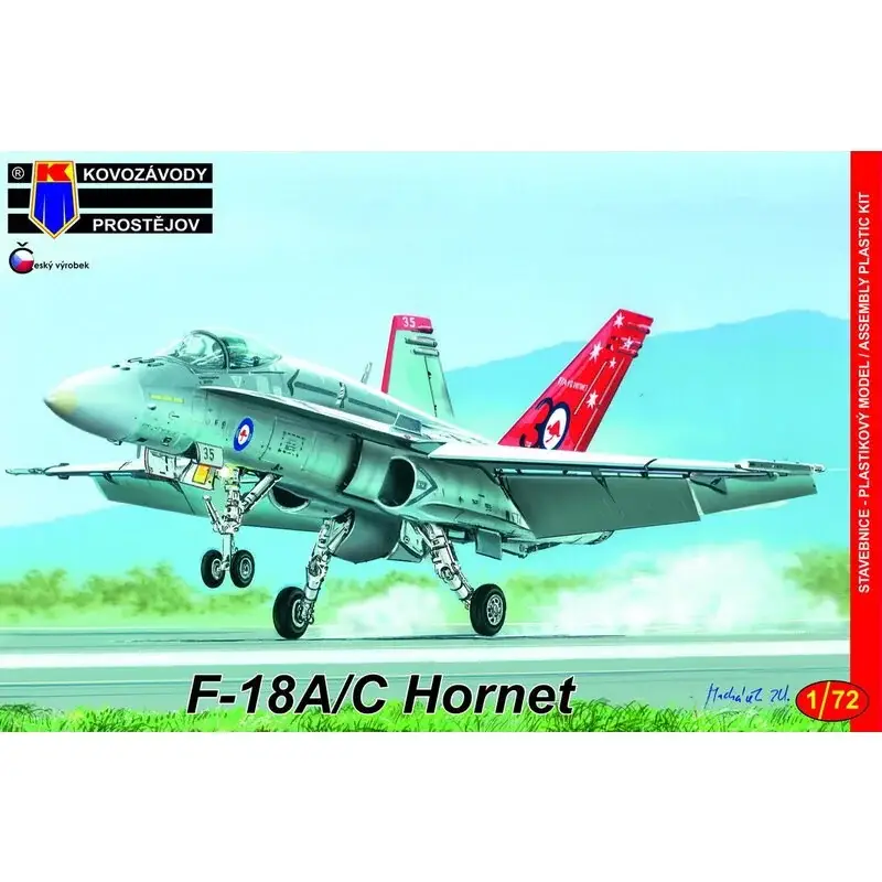 Flitsaanbieding McDonnell-Douglas F-18A / C Hornet 'Colourful Livery' ex-Italeri Decals voor RAAF, VMFA 212 Lancers Japan 2003, Spanje 2000
