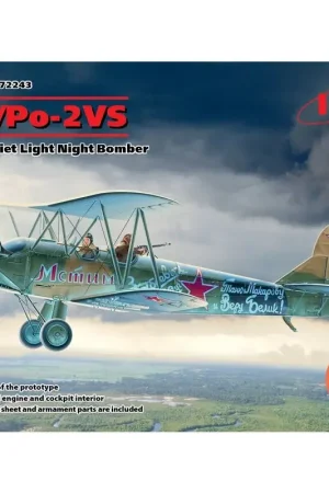 Polikarpov U-2 / Po-2VS WWII Sovjet Light Night Bomber (100% nieuwe mallen) Schaalmodel Beperkte Voorraad