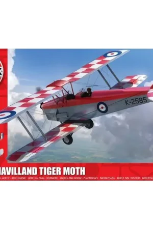 de Havilland DH.82a Tiger Moth (nieuwe tooling in 2020) (vergeet niet om alle alternatieve emblemen te controleren die we hebben Tijdelijk Beschikbaar