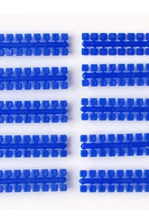 Puzzle Ministeck: 10x 1 punts kleurstrips (donkerblauw) Puzzel Beste Prijs