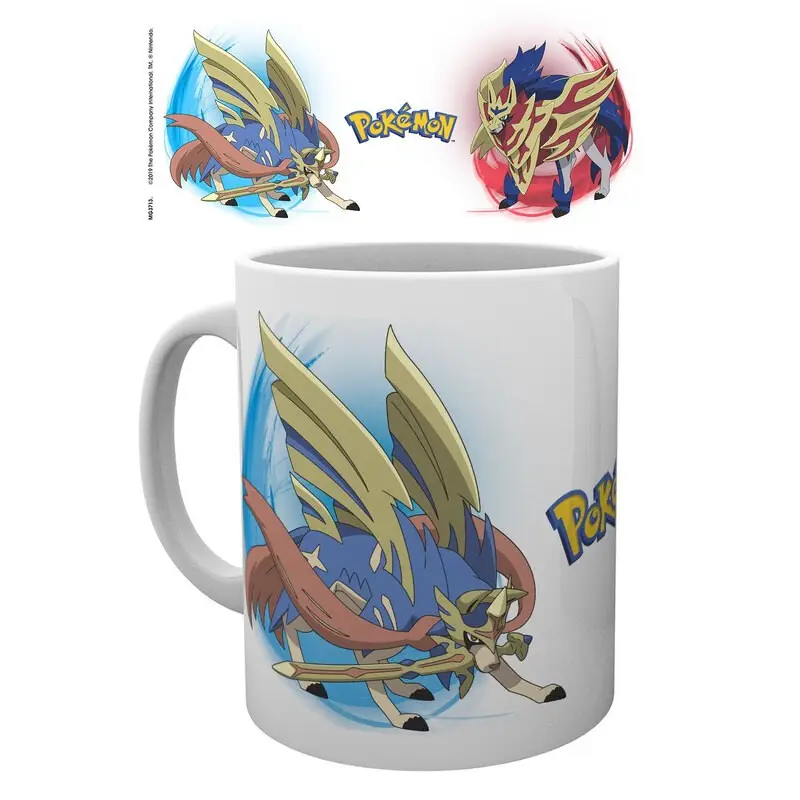 Populair Pokemon: Zamazenta en Zacian mok Mug
