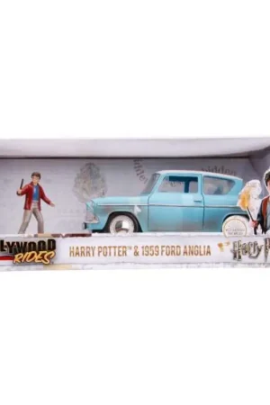 Harry Potter: 1959 Ford Anglia met Harry Potter Figuur 1:24 Miniatuur Bestel Nu
