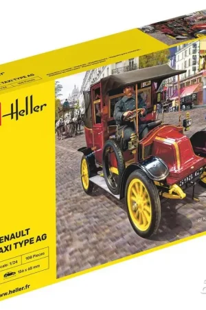 Renault Taxi Type AG Schaalmodel Op = Op