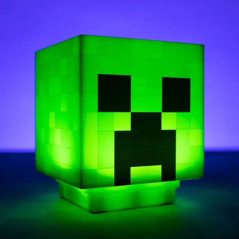 Nieuw Minecraft Creeper lamp