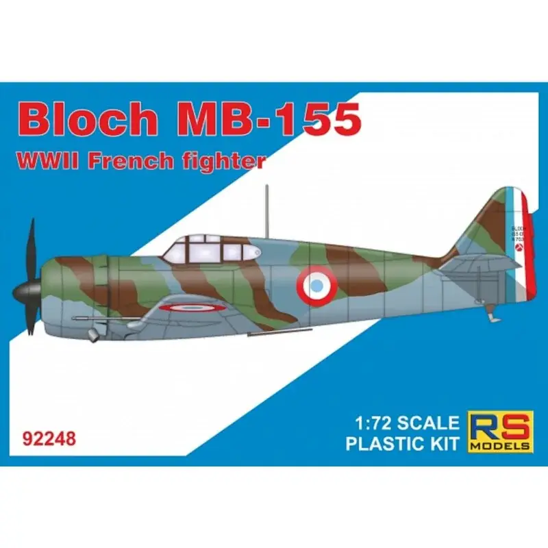 Marcel-Bloch MB.155 5 stickervarianten1. MB-155, nr. 703, GC-1, luitenant Lefeuvre, Toulouse, juni 19402. MB-155, nr. 700, e Koopje