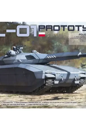 Poolse PL-01 prototype lichte tank Schaalmodel Seizoensaanbieding