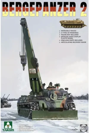 Nieuw Bergepanzer 2 Schaalmodel