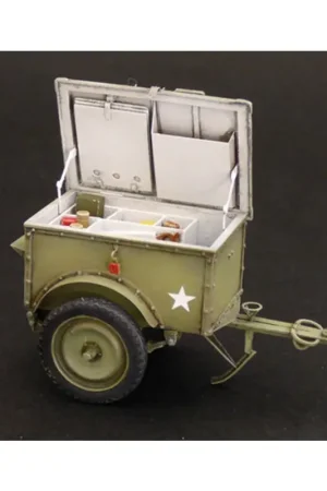 Amerikaanse telefoontrailer K-38 Schaalmodel Korting