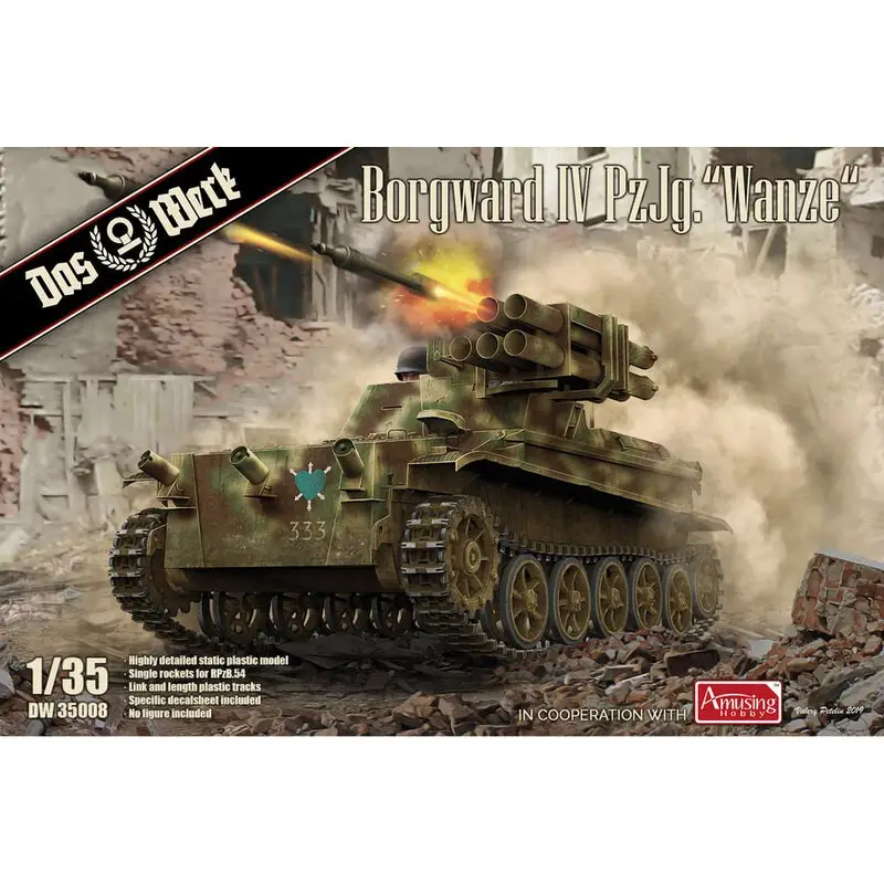 Bestel Nu Borgward IV Panzerjager "Wanze", Schaalmodel