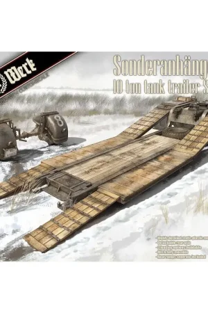 Rechtstreeks Van De Fabrikant Sonderanhanger 115 - 10ft Tank Trailer Sd.Ah.115 Kenmerken: Afkoppelbare achteras Beweegbare laadbruggen Negen rubberbanden Ver