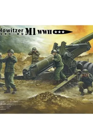 Goedkoop WWII M1 8 inch Howitzer M2 Limber Schaalmodel