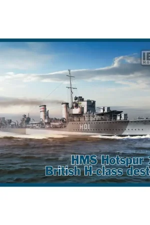 HMS Hotspur 1941 Britse H-klasse vernietiger Schaalmodel Must-Have