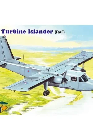 Britten-Norman BN-2T Turbine Islander (RAF) Schaalmodel Beperkte Voorraad