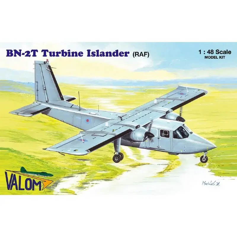 Britten-Norman BN-2T Turbine Islander (RAF) Schaalmodel Beperkte Voorraad