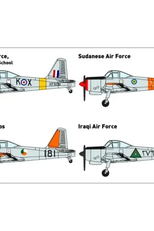 Percival PROVOST T.1 / ???? 2 plastic kits, 4 stickers, BOXED Schaalmodel Beperkte Voorraad
