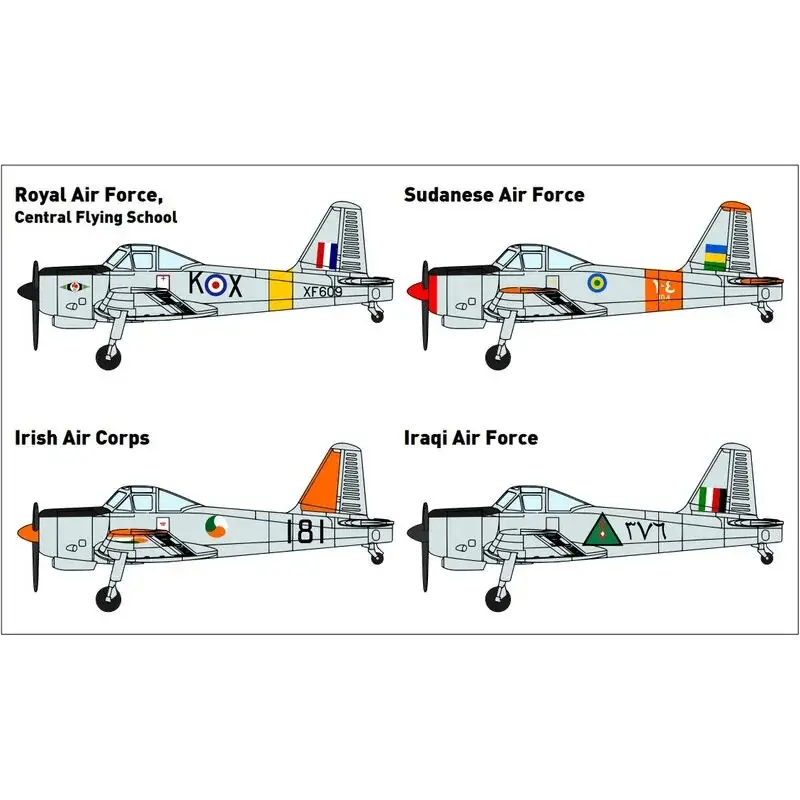 Percival PROVOST T.1 / ???? 2 plastic kits, 4 stickers, BOXED Schaalmodel Beperkte Voorraad