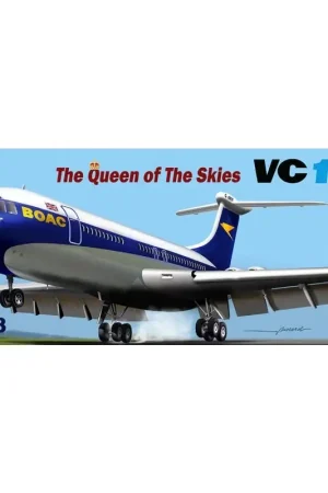 Gecertificeerd Vickers VC-10 BOAC 'The Queen Of The Skies' [VC10] Schaalmodel
