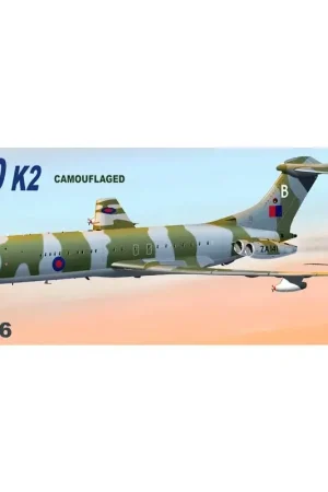 Gecertificeerd Vickers VC-10 K2 RAF gecamoufleerd [VC10] Schaalmodel