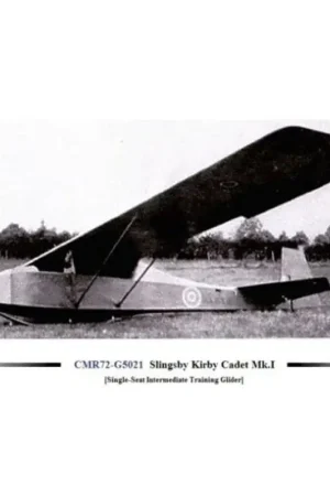 Slingsby Kirby Cadet Mk.1 met emblemen (zweefvliegtuigen) Schaalmodel Gratis Retour