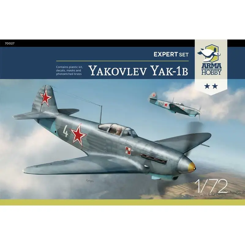 Beperkte Voorraad Yakovlev Yak-1b Expert Set (waardepakket voor eerste release) Schaalmodel